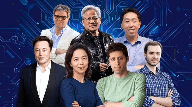 세계 최고의 AI 전문가들 — Andrew Ng, Andrej Karpathy, Jensen Huang 등